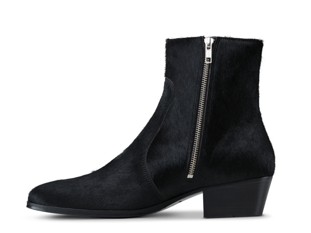 Zimmerman Zip Boot - Black Pony - Everyday Hero 