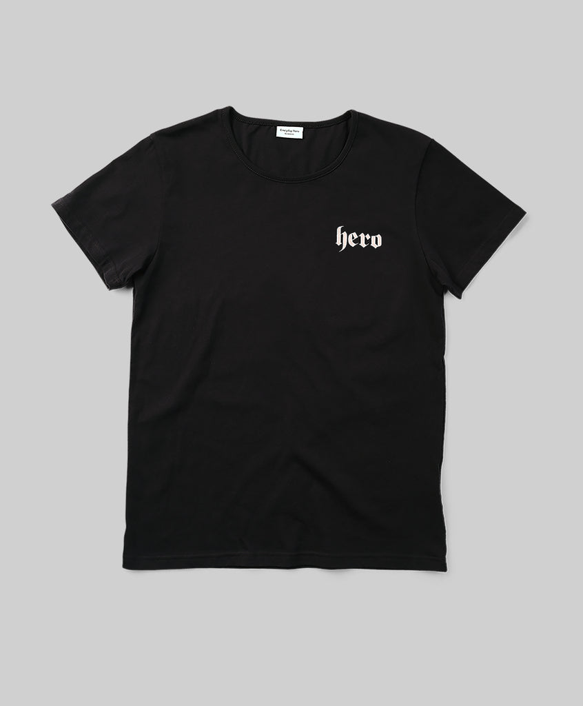 Hero Tee - Black - Everyday Hero 